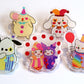 Sanrio Confetti Clowns Mystery Box Acrylic Pins Surprise