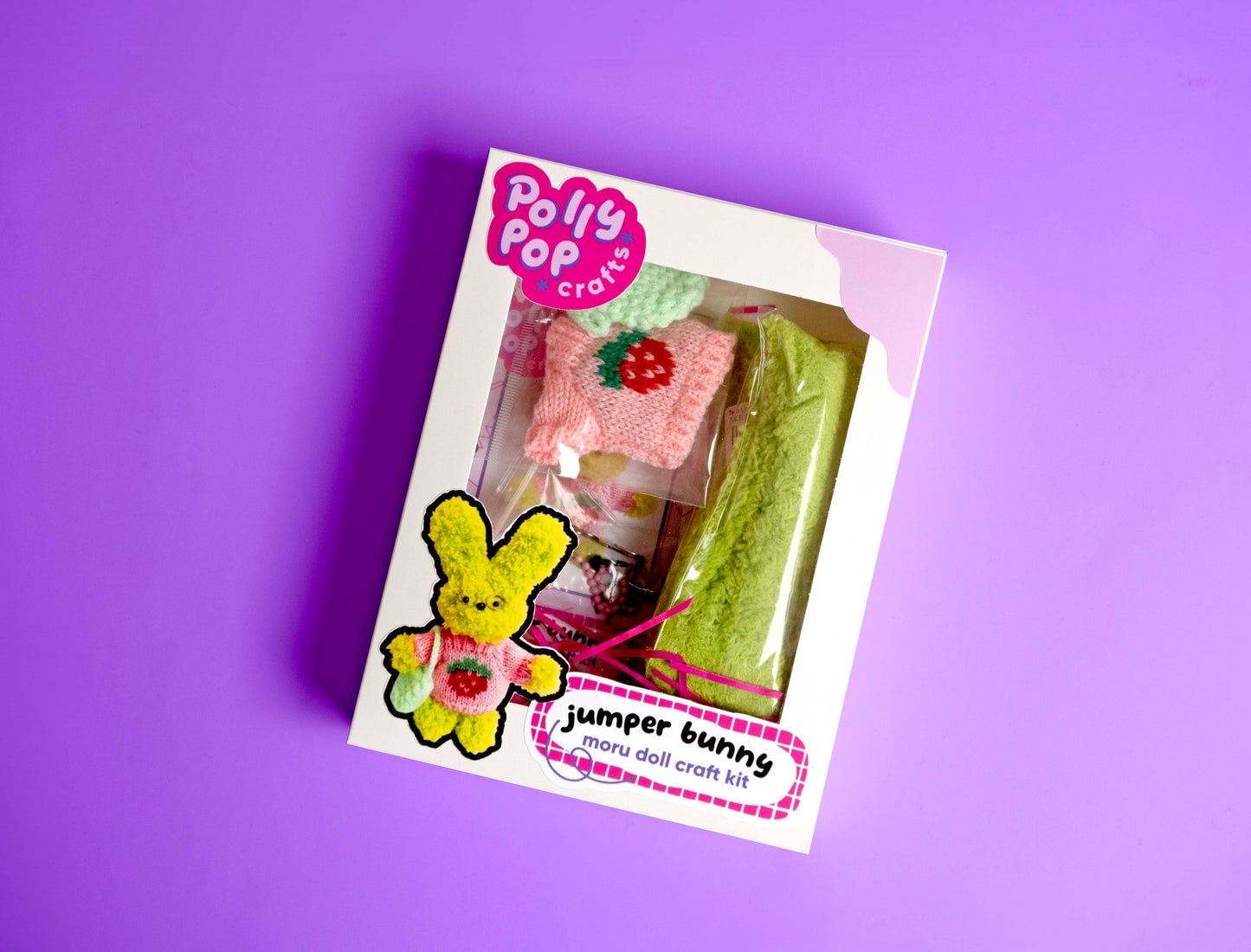 Bunny Rabbit Moru Doll Craft Kit