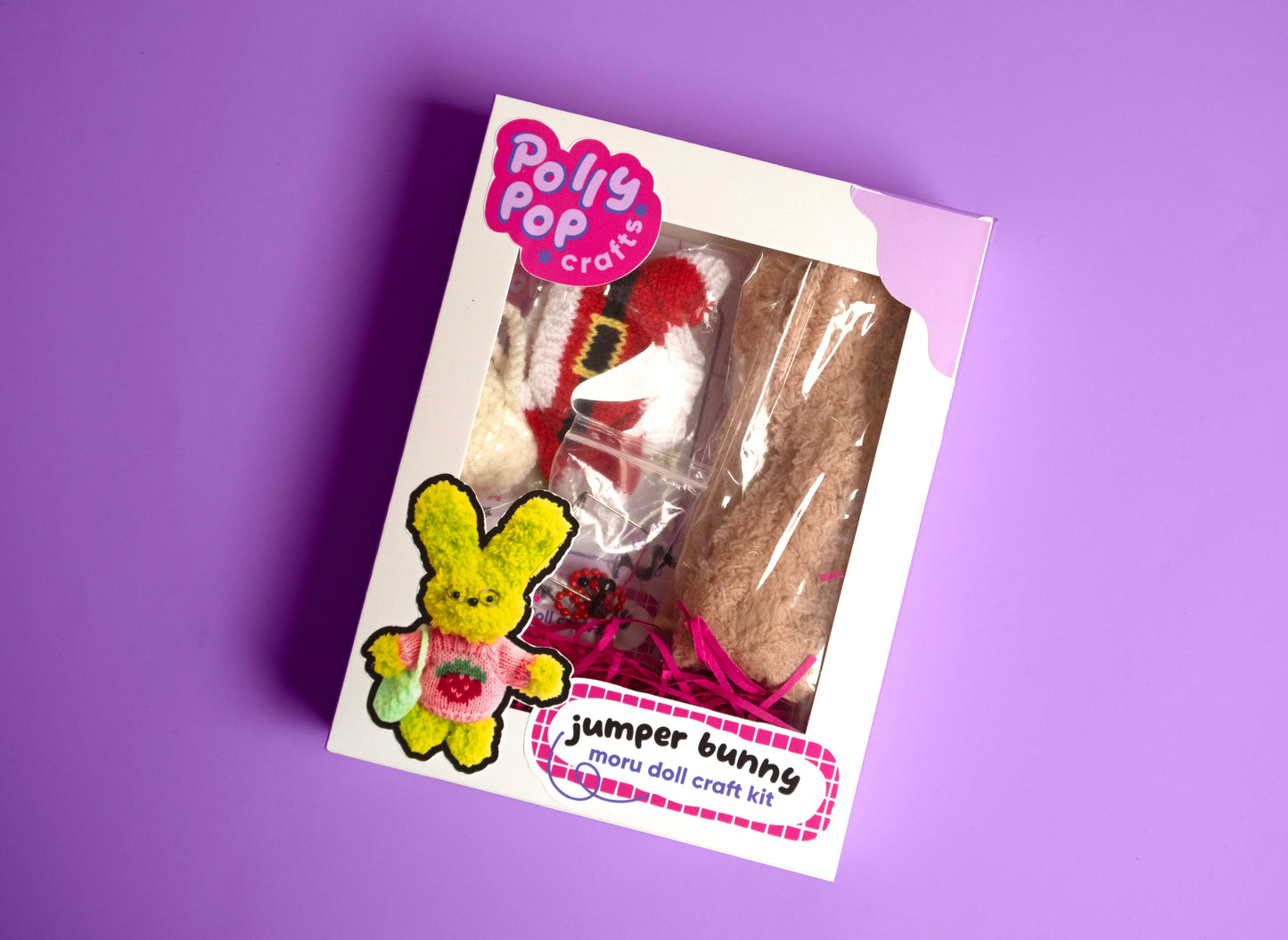 Bunny Rabbit Moru Doll Craft Kit