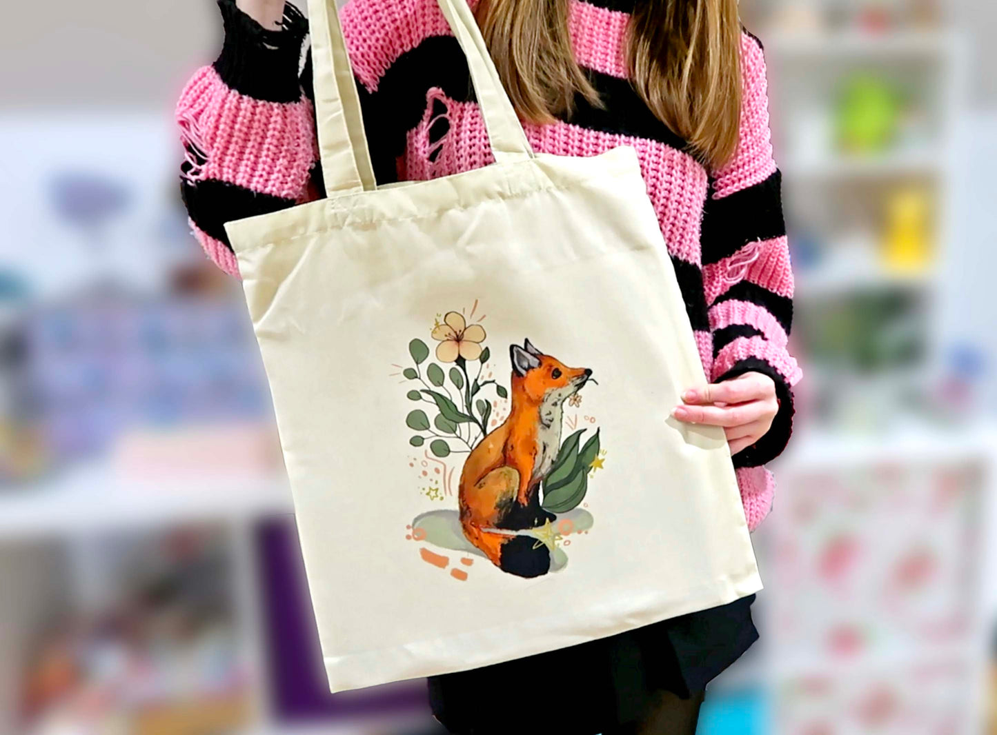 Fox Tote Bag