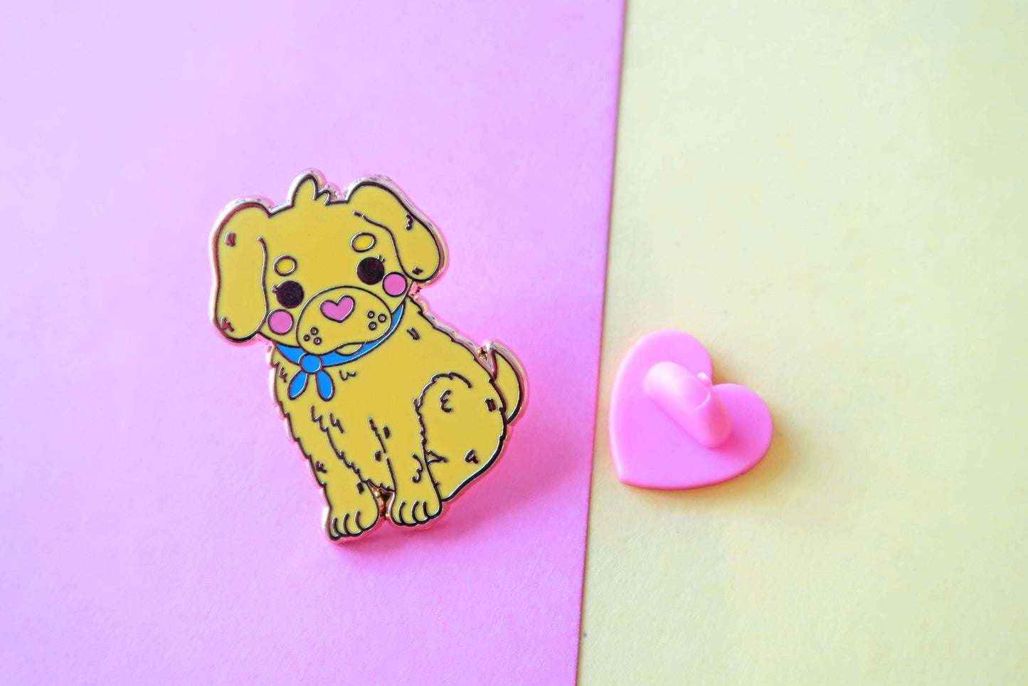 Delilah Dog Enamel Pin